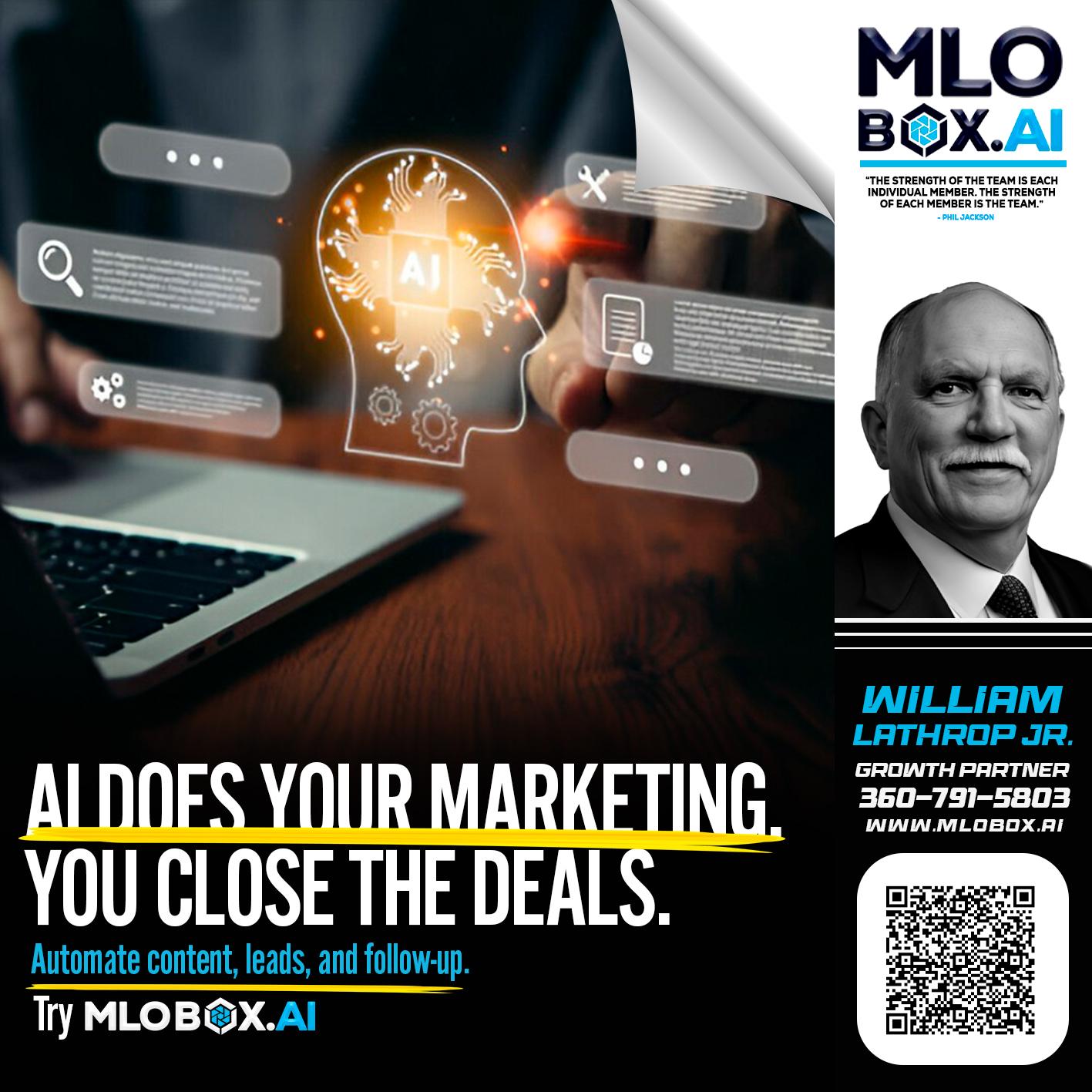 AI DOES - Bill Lathrop -Senior Loan Advisor