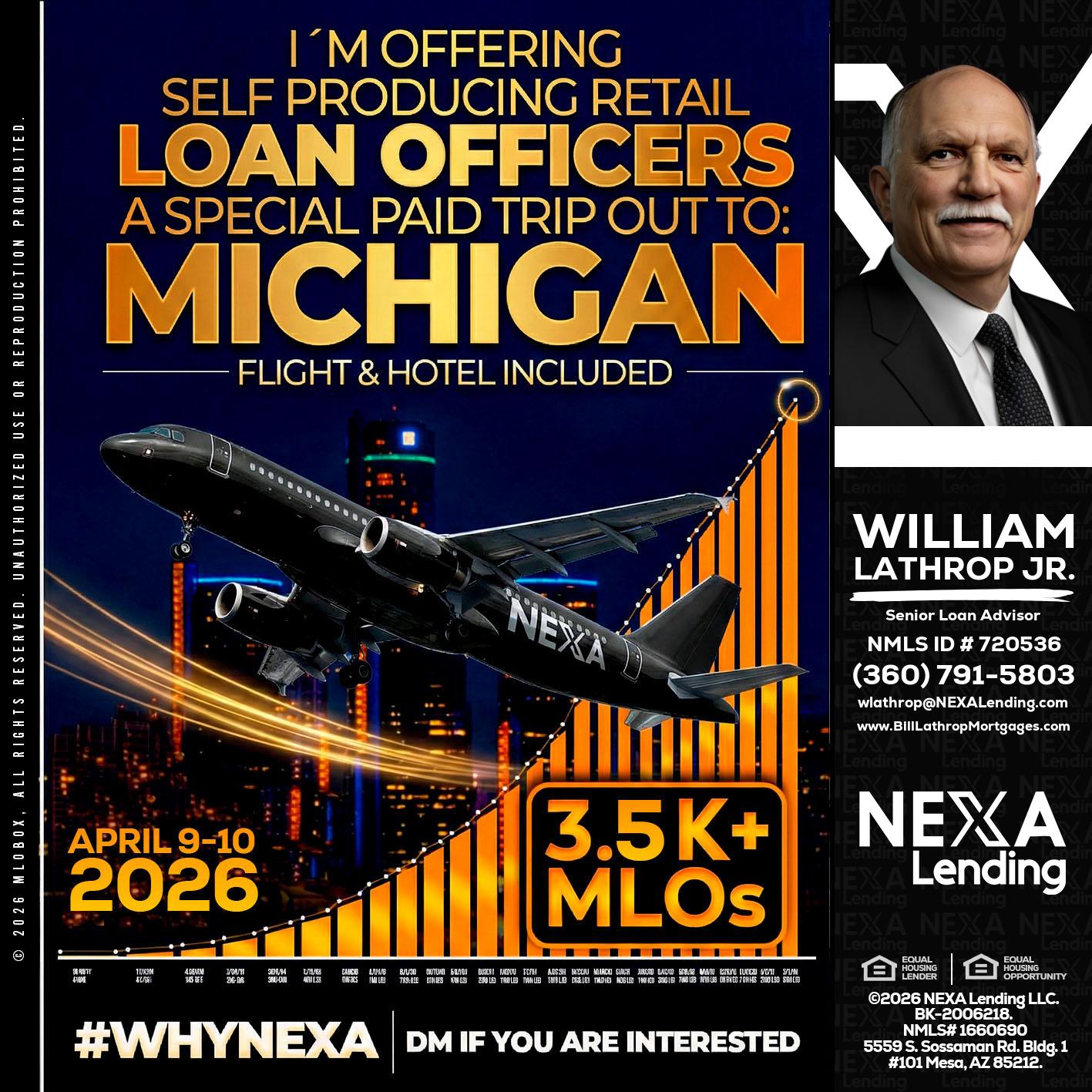 3.5K - Bill Lathrop -Senior Loan Advisor