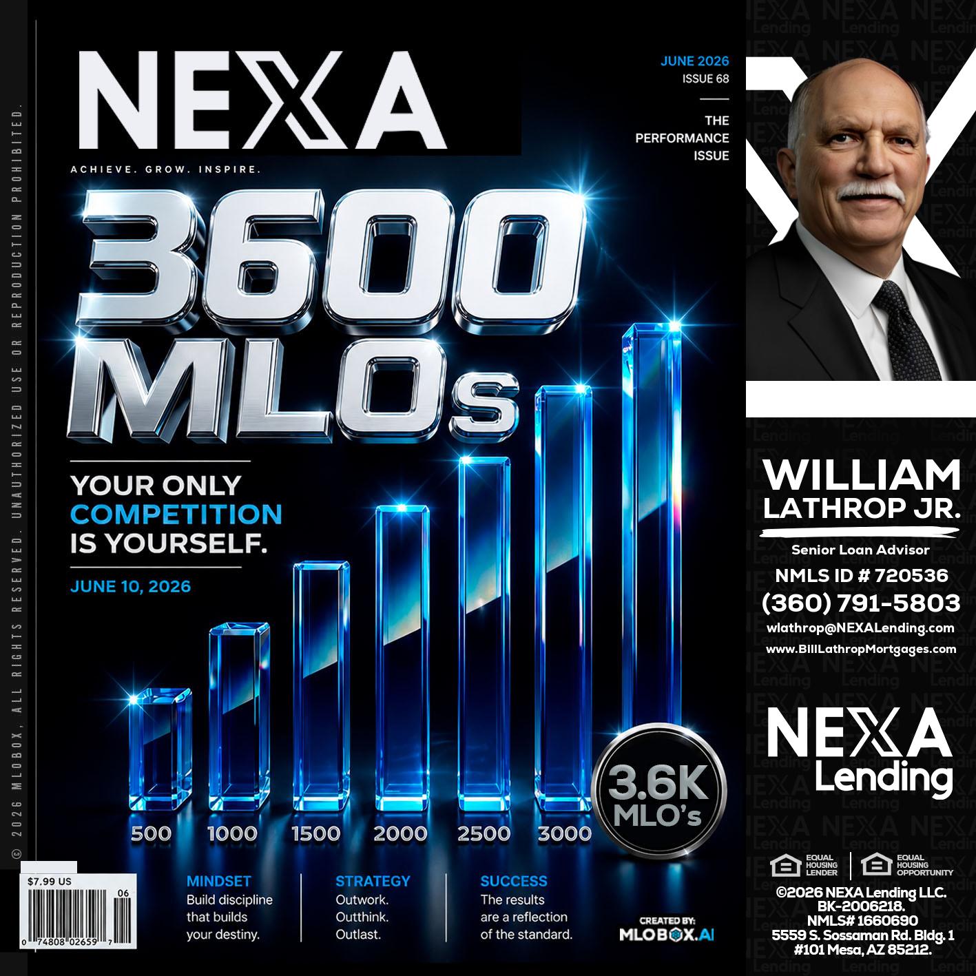 3600 MLOs - Bill Lathrop -Senior Loan Advisor